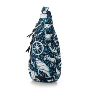 VERA BRADLEY Essential Swing Backpack in Shore Enough Quilted